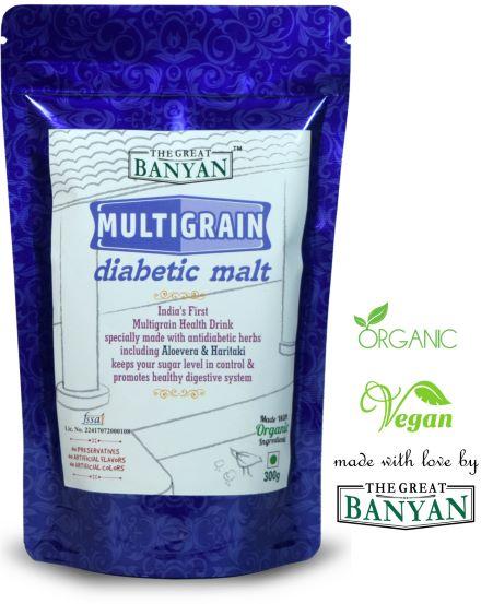 The Great Banyan Organic Multigrain Diabetic Malt