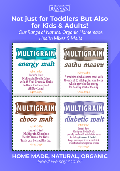 The Great Banyan Organic Multigrain Diabetic Malt