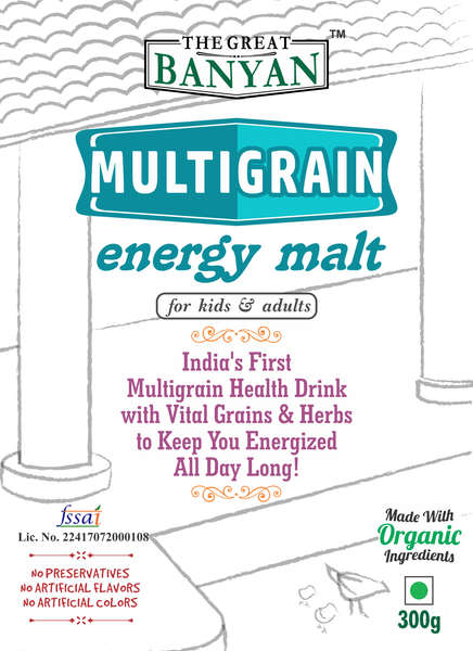 The Great Banyan Organic Multigrain Energy Malt