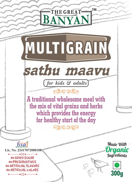 The Great Banyan Organic Multigrain Sathumaavu