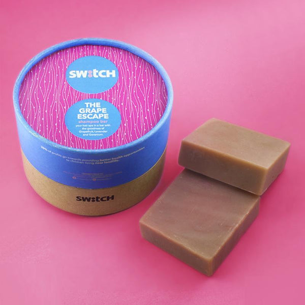 The Grape Escape - Natural and Vegan Shampoo Bar (pack of 2)