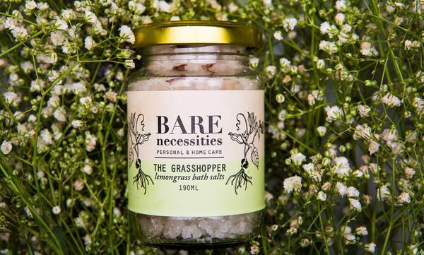 The Grasshopper Lemongrass Bath Salts, 120g