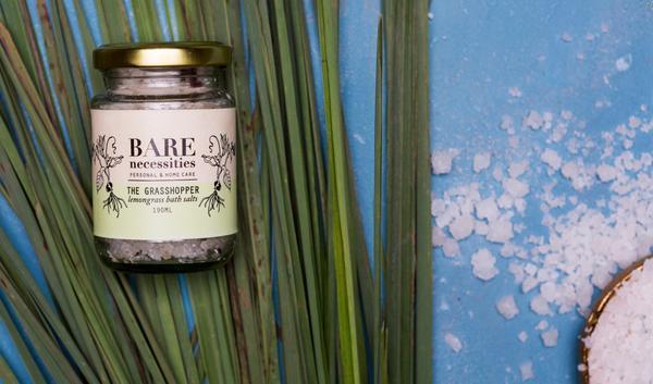 The Grasshopper Lemongrass Bath Salts, 120g