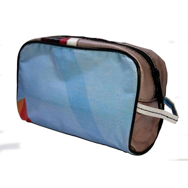 Upcycled Travel Pouch made from Flex Banners
