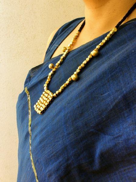 Handmade Adjustable length Beaded Pendant Set