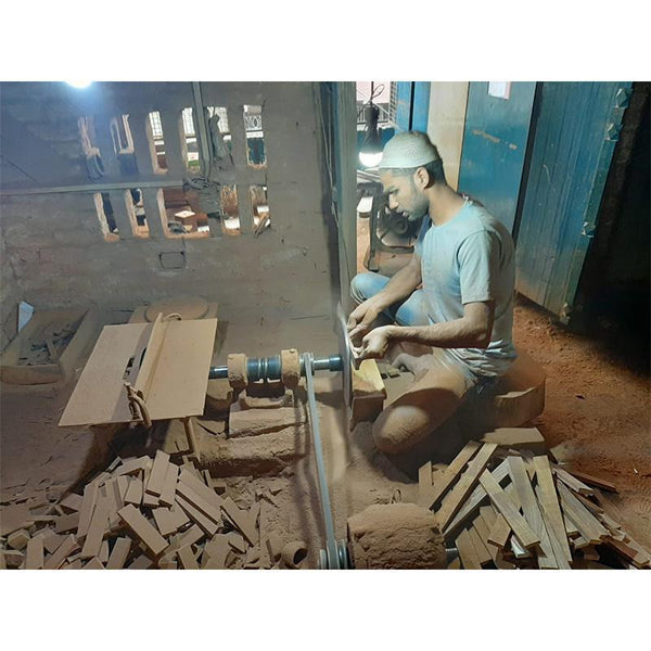 Hand-Carved Wooden Serving Trays (Set of 3) created by Traditional Artisans