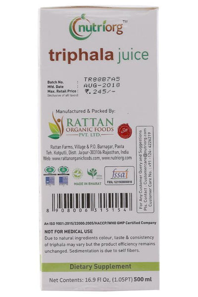 Triphala Juice, 500ml.