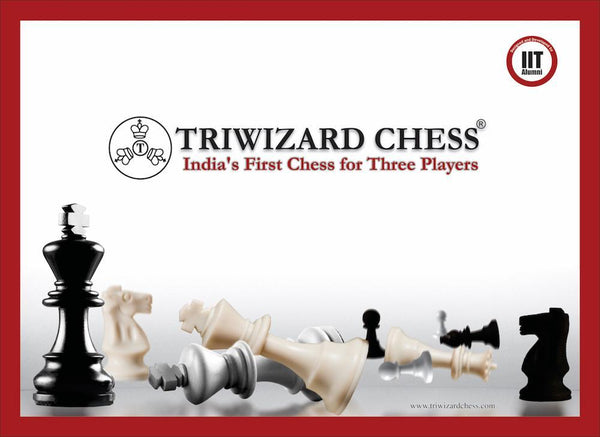Triwizard Chess - India's First Chess for Three Players (Soft Board)