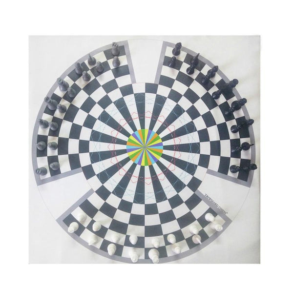 Triwizard Chess - India's First Chess for Three Players (Soft Board)