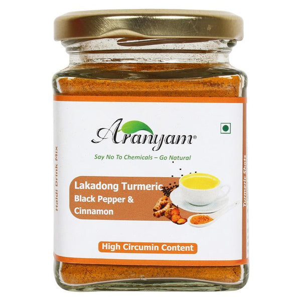 Turmeric Latte Mix with Black Pepper and Cinnamon, 100g