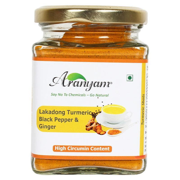 Turmeric Latte Mix with Black Pepper and Ginger, 100g