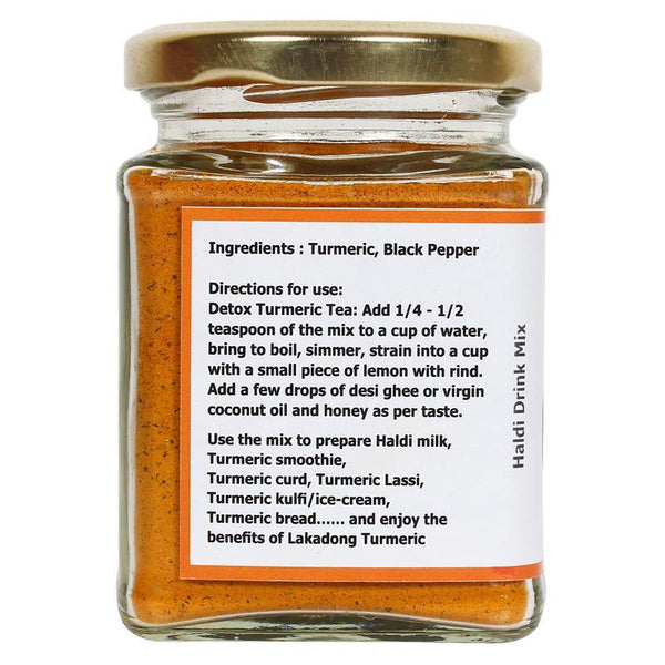 Turmeric Latte Mix with Black Pepper, 100g