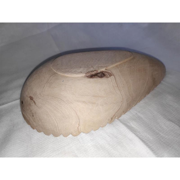 Udayagiri Handcrafted Wooden Multipurpose Tray - Pear Shaped