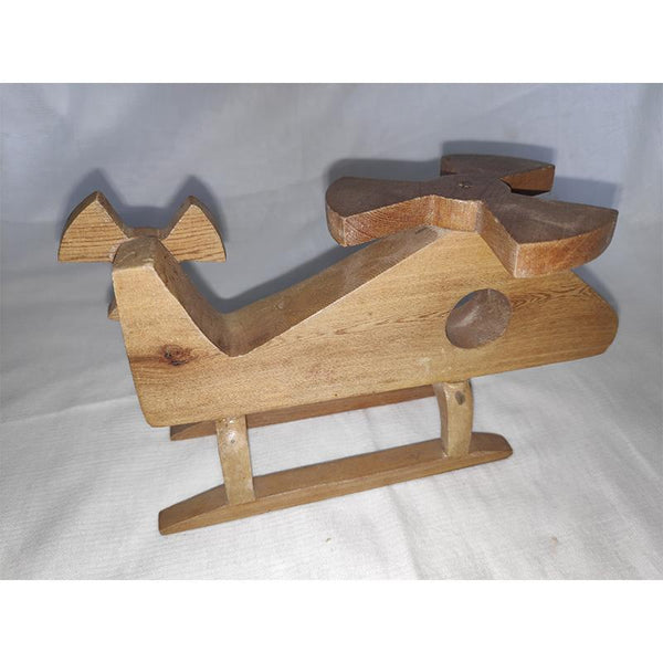 Udayagiri Handcrafted Wooden Toy Helicopter