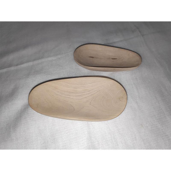 Udayagiri Handcrafted Wooden Powder Spoon (Set of 2)