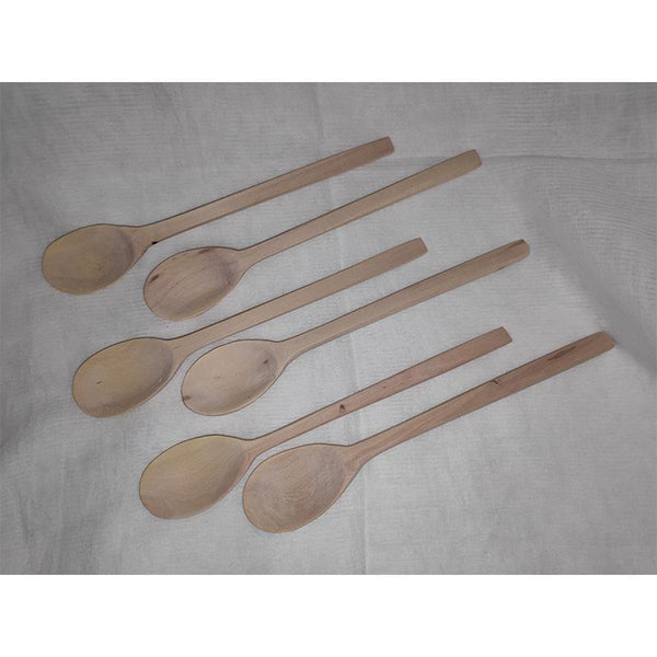 Udayagiri Handcrafted Wooden Table Spoons - Small (Set of 6)