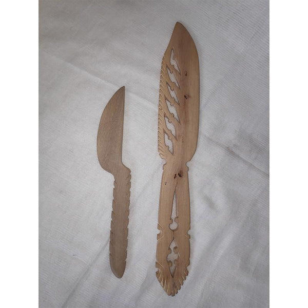 Udayagiri Handcrafted Wooden Knives (Set of 2)