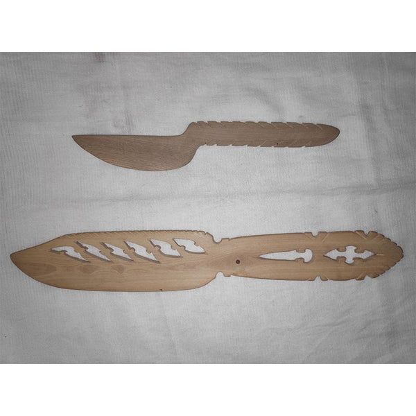 Udayagiri Handcrafted Wooden Knives (Set of 2)