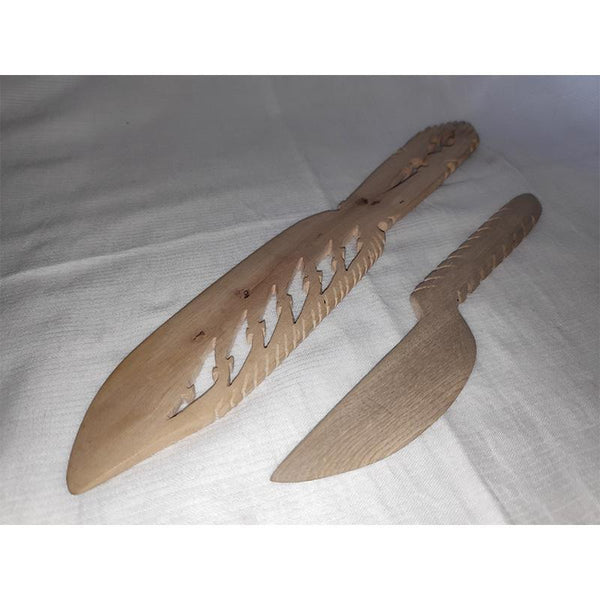 Udayagiri Handcrafted Wooden Knives (Set of 2)