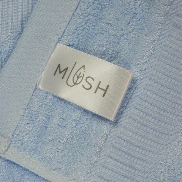 Ultra Soft, Absorbent and Anti-Microbial 600 GSM Bamboo Bath Towel - Sky Blue