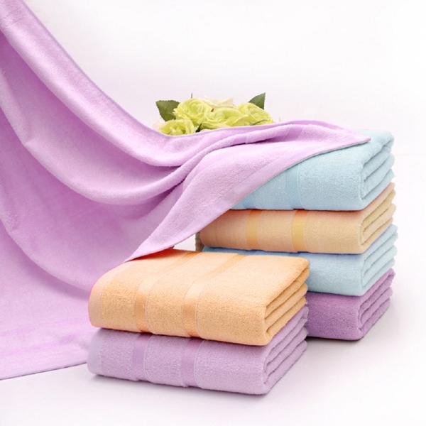 Ultra Soft, Absorbent and Anti Microbial 450 GSM Bamboo Bath Towel (Lavender)