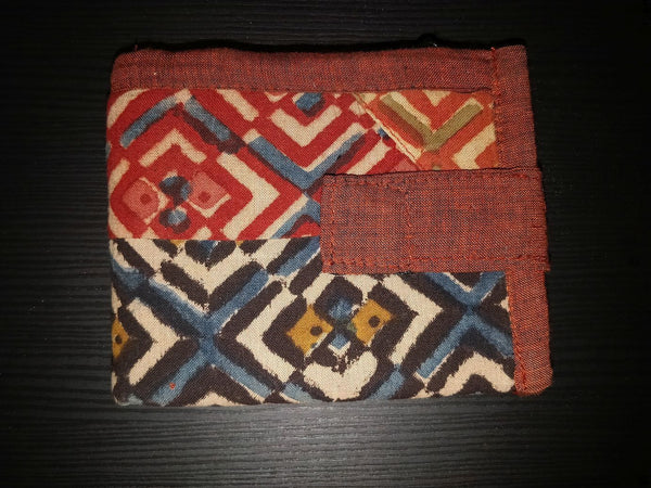 Unisex Wallet (Geometric Print) - Created by Women Artisans from Hyderabad