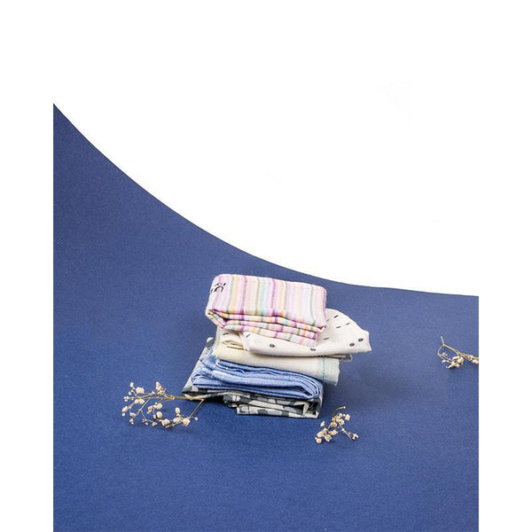 Upcycled Handkerchief made from Fabric Scraps by Rural Women (Pack of 6)