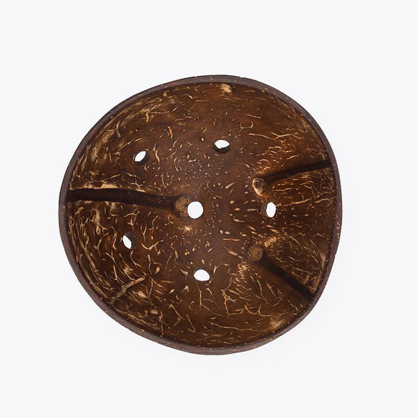 Upcycled Coconut Shell Soap Dish