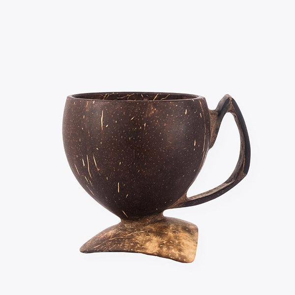 Upcycled Coconut Shell Tea Cup