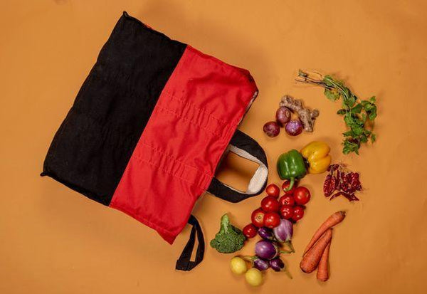Upcycled Foldable Heavy Duty Shopping Bag