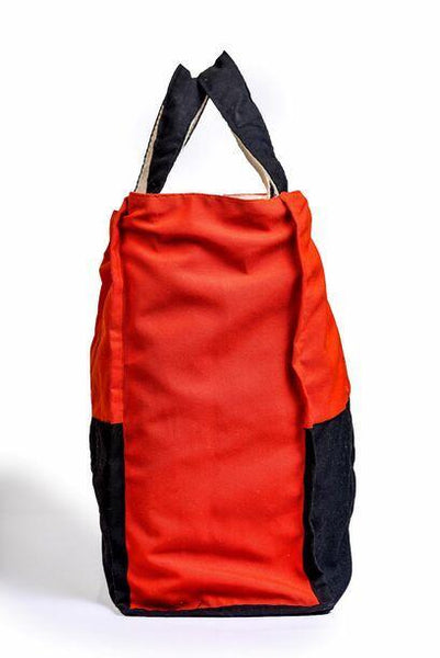 Upcycled Foldable Heavy Duty Shopping Bag