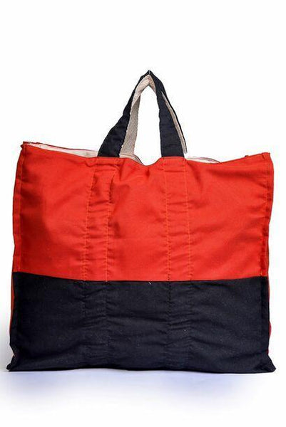 Upcycled Foldable Heavy Duty Shopping Bag