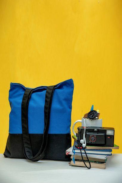 Upcycled Foldable Tote Bag