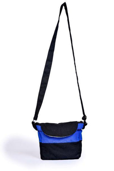 Upcycled Foldable Unisex Cross Body Sling Bag