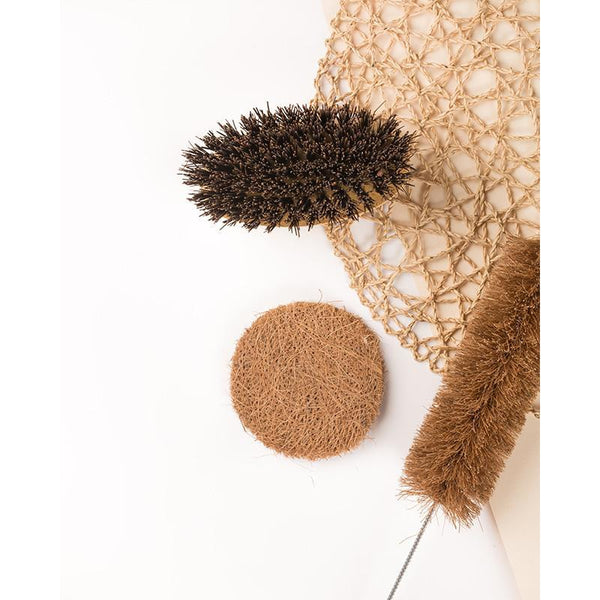 Natural Utensil Scrub made by Rural Artisans (Pack of 6)