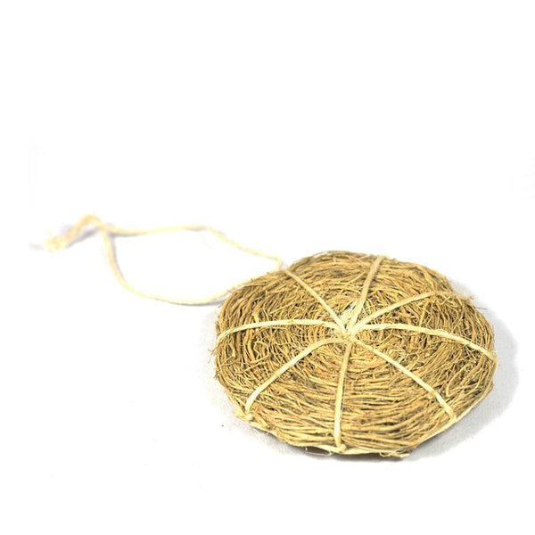 Vetiver Body Scrubber with Sisal Netting - Pack of 2
