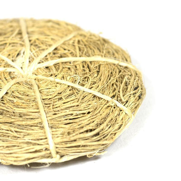 Vetiver Body Scrubber with Sisal Netting - Pack of 2
