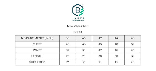 Men's Hemp Colour Block Shirt - Teal