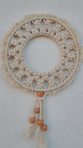 Macrame Wreath Ring Wall Hanging Handmade By Women Artisans