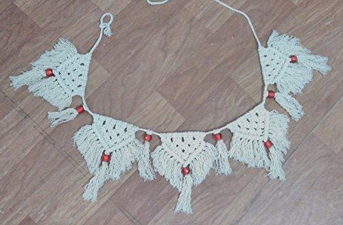 Macrame Bunting Wall Hanging Handmade by Women Artisans