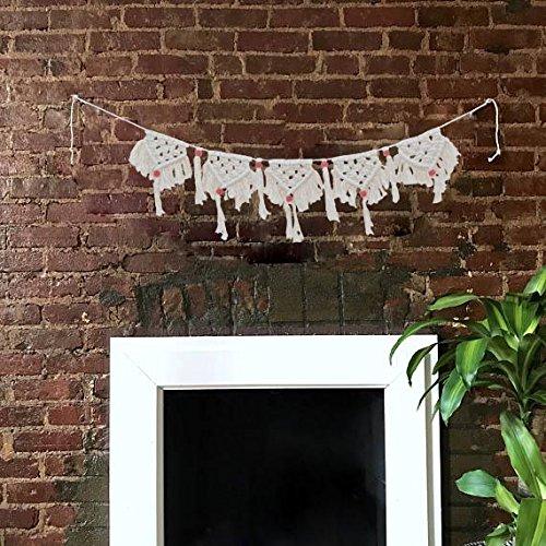 Macrame Bunting Wall Hanging Handmade by Women Artisans