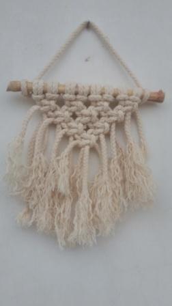 Mini Beauties Macrame Wall Hangings Handmade By Women Artisans (Set of 3)