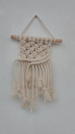 Mini Beauties Macrame Wall Hangings Handmade By Women Artisans (Set of 3)