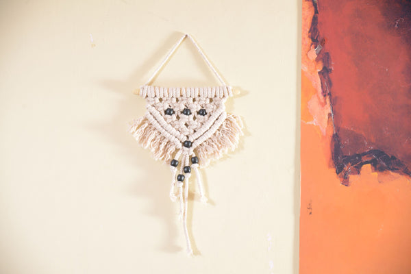 Mini Macrame Wall Hanging Handmade by Women Artisans