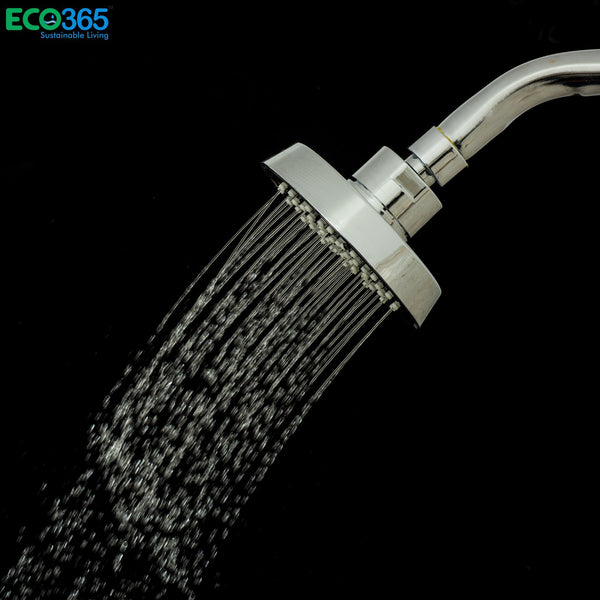 Water-Saving AirOxy Shower Head (Black)