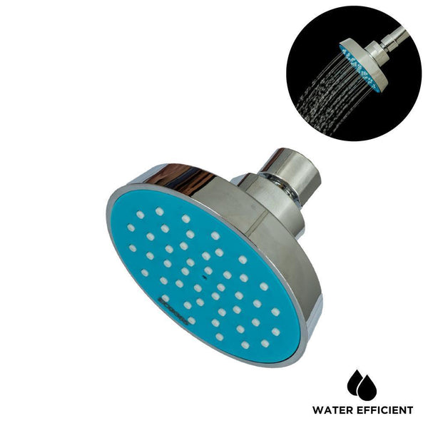 Water-Saving AirOxy Shower Head (Blue)