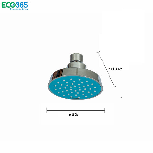 Water-Saving AirOxy Shower Head (Blue)