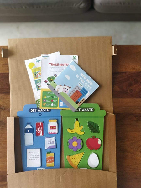 Trash Match Eco Board Game