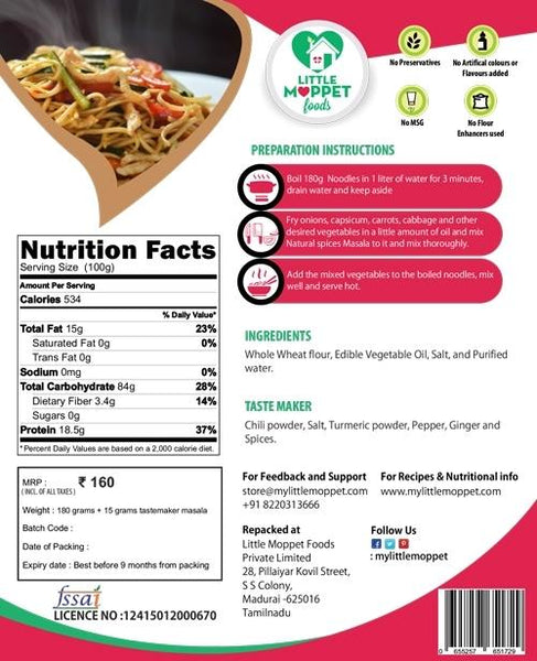 Wheat Noodles, 180g