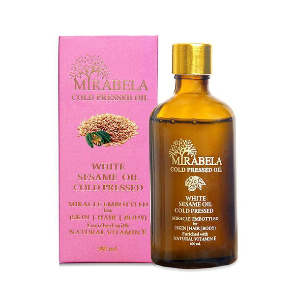 Cold Pressed White Sesame Oil, 100ml